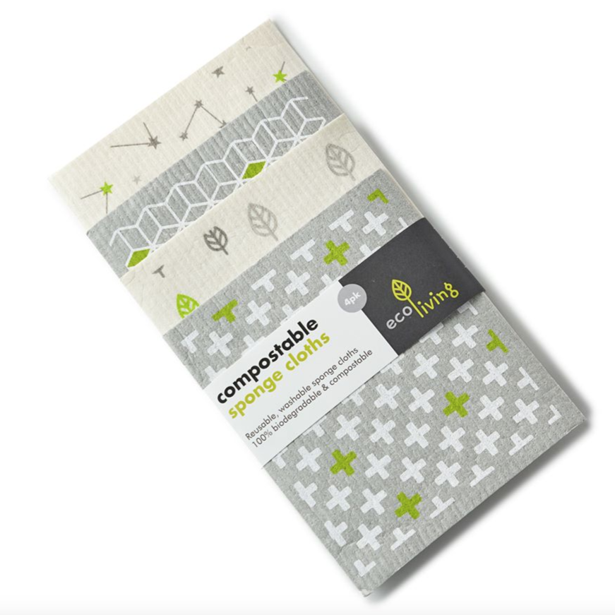 Compostable Cleaning Sponges - Life Before Plastik